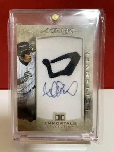 2013 Leaf Ichiro Autographed Jersey Card #5 Immortals MLB Baseball Collectible - Picture 1 of 2