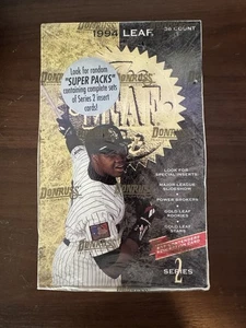 1994 Leaf Baseball Serie 2 fabrikversiegelte Schachtel 36ct - Bild 1 von 5