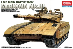 1:35 Academy I.D.F. Merkava Mk-Iii (Old No.1347) Kit AC13267 Modellino - Foto 1 di 2