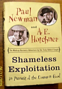Paul Newman A E Hhtchner 'Shameless Exploitation' Hardcover 1. Auflage, Rezepte - Bild 1 von 8