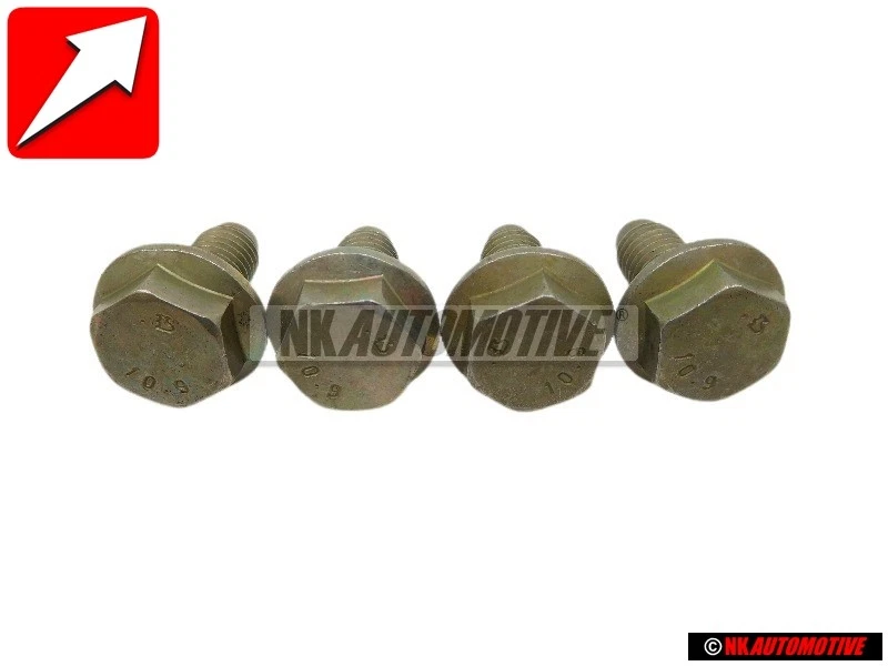 4x VW Original Vis 6 Pans A Embase - N 10257501 - Photo 1/1