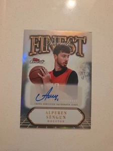 Alperen Sengun 2024-25 Topps Finest Basketball Refractor Autograph Hous Rockets - Picture 1 of 3