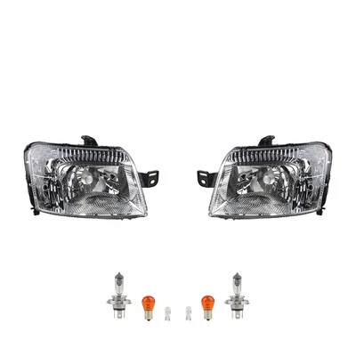 Scheinwerfer Set passend für Fiat Panda 169 09/03- mit Leuchtmittel links rechts - Bild 1 von 4