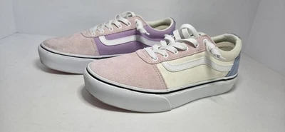 Vans Old Skool 80s Color Block Zapatos Azul, Verde, Amarillo, Púrpura W Talla 7, Y 5.5 Foto 1 de 2