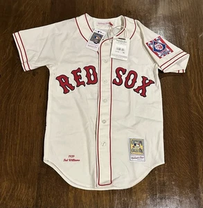 Mitchell & Ness Cooperstown Collection 1939 Red Sox Ted Williams Jersey S 36 NWT - Picture 1 of 15