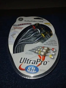 GE Audio/Video Cable UltraPro 8ft New & Factory Sealed!  - Picture 1 of 3