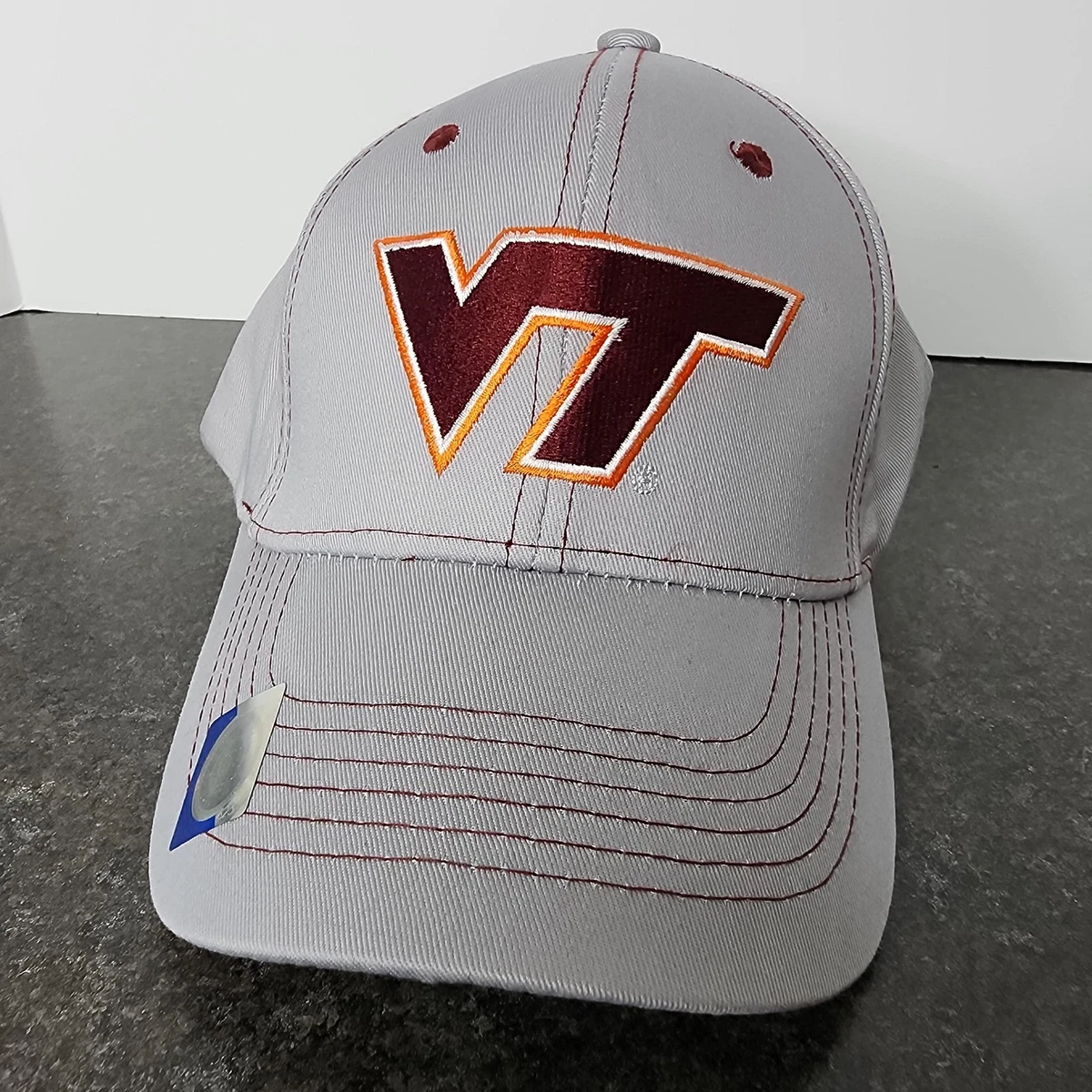 Desert Cactus Virginia Tech Hokies Baseball Hat - Officially Licensed, Adjustable Strap, Pigment Dyed
