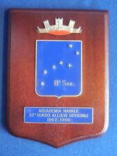 Crest 57 corso allievi ufficiali accademia navale 1996