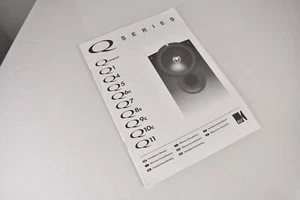 Original KEF Q Series Installation Spec Manual Q1 Q4 Q5 Q6c Q7 Q8s Q9c Q10c Q11 - Picture 1 of 2