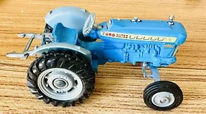 1968 Corgi #67 Ford 5000 Super Major Blue Tractor Vintage Farm Toy 3.5” Length - Picture 1 of 9