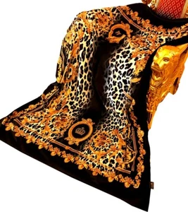 Luxus Wohndecke Pompöös by Casa Padrino Barock Leopard Gold by Harald Glööckler - Bild 1 von 1