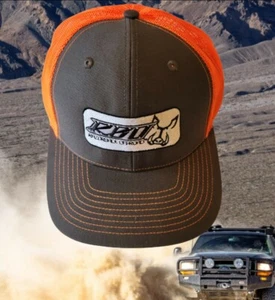  RAZORBACK Off-Road Hunters Orange~Gray Snapback Hat One Size Richardson  - Picture 1 of 5