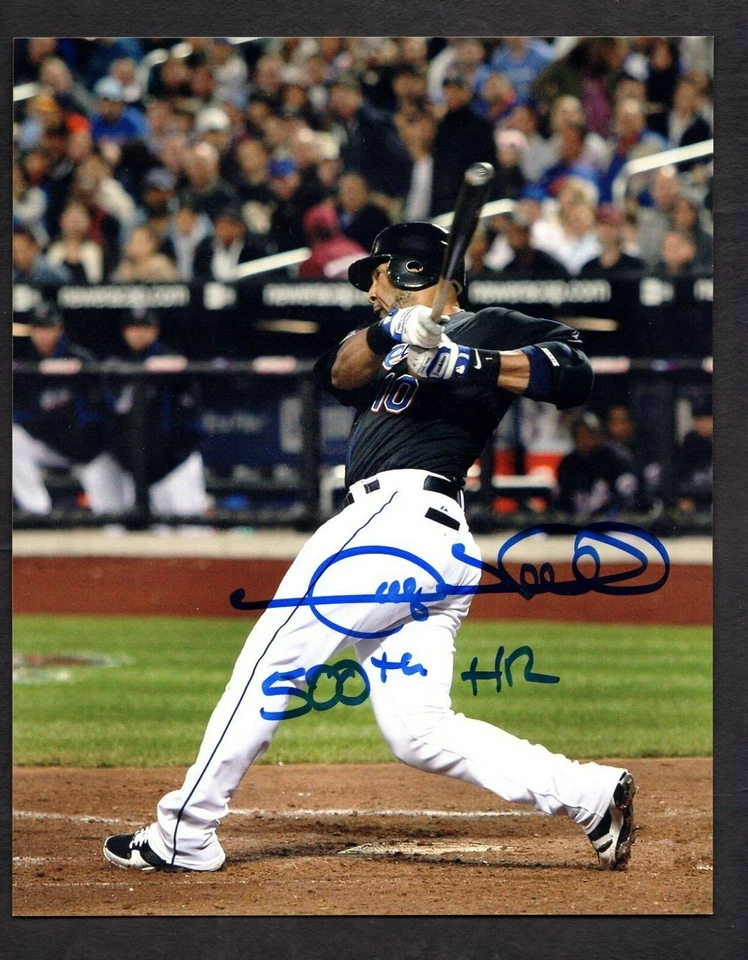 Garry Sheffield Signed 8 x 10 Photo 500th HOME RUN New York Mets FREE SHIPPING - Image 1 of 1