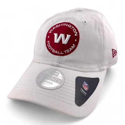 New Era Washington Football Team NFL Women's 9Twenty Adjustable Dad Hat Cap - Image 1 of 4