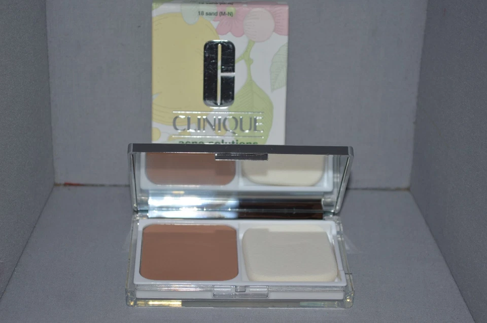 Clinique Acne Solutions/Anti Blemish Solutions Powder Makeup 18 Sand .35oz New  - Image 1 of 1