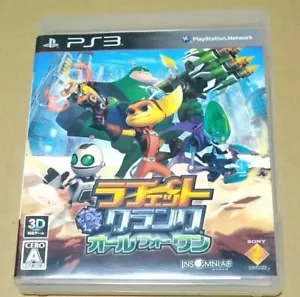 Ratchet & Clank All For One Sony PlayStation3 PS3 Japanese Version Tested - Picture 1 of 4
