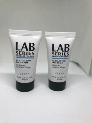 2#LAB SERIES SKINCARE FOR MEN MULTI ACTION FACE WASH 1 OZ NEW - Image 1 of 2