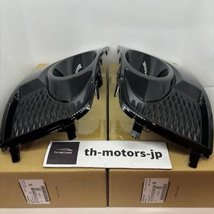 OEM 2013-14 Subaru Impreza WRX STi Fog Light Bezel SET Crystal Black Silica NEW - Picture 1 of 12
