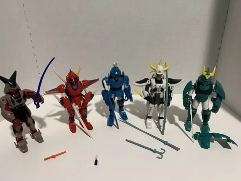 Ronin Warriors Playmates 1995 Figure Lot Cover