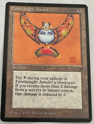 ***Italian Forethought Amulet*** MTG Legends Magic - Image 1 of 2