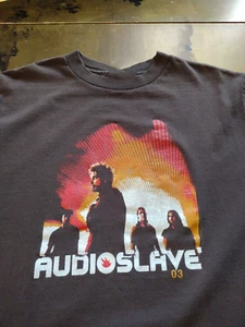Audioslave Music For Lovers Black T-Shirt Cotton Full Size JK698 - Picture 1 of 3