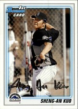 2010 Bowman Prospects Singles (Pick Your Cards)