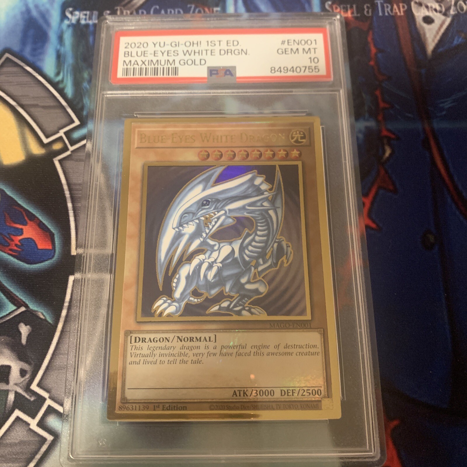 Blue Eyes White Dragon Japan Mua 1 Lá Thẻ Bài Blue-Eyes White