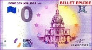 DÔME DES INVALIDES / BILLET 0 € / NULL EURO-SCHEIN / UEAV 2020-6 - Picture 1 of 1