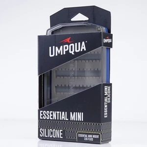 Umpqua Essential Silicone Mini Fly Box - Blue - Free Shipping - Picture 1 of 5
