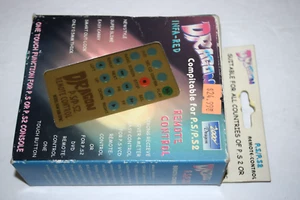 DVD Wireless Remote Control for Sony Playstation 2 PS2 Game Console New In Box - Picture 1 of 2