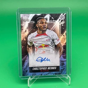 2022-23 Topps Jude Bellingham Curated Christopher Nkunku SP BLACK AUTO 90/99 - Picture 1 of 4