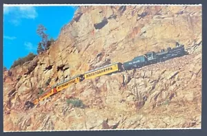 Postal de ferrocarril de calibre estrecho D&R G, Denver y Río Grande sin usar - alrededor de 1965 - Imagen 1 de 2