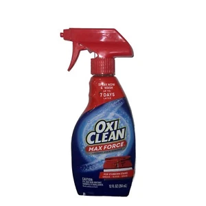 Oxi Clean Max Force Laundry Stain Remover Spray 12 oz - Picture 1 of 2