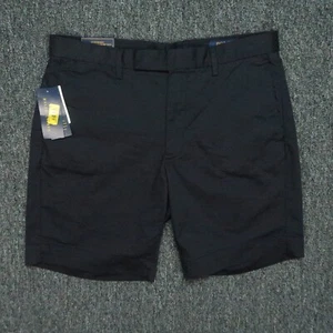 Polo Ralph Lauren Shorts Herren 30 blau Stretch gerade Passform Chino leicht neu mit Etikett - Bild 1 von 8