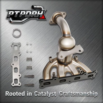 Colector de escape convertidor catalítico para Jeep Compass 2007-2017 2,4 L Foto 1 de 4