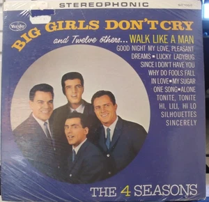 The 4 Seasons - Big Girls Don't Cry - 1963  Vee-Jay LP - Still Sealed - Imagen 1 de 2