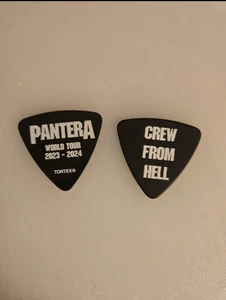 PANTERA 2025 World Tour Issued Guitar Pick CFH CREW FROM HELL Metallica Rex Phil - Picture 1 of 2