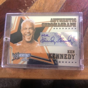 WWE AUTHENTIC CHROMAGRAPH SIGNATURE KEN KENNEDY RARE - Bild 1 von 3