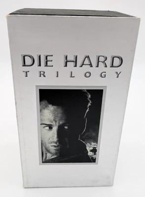 DIE HARD TRILOGY VHS Box Set BRUCE WILLIS 1996 With a Vengence DIE HARDER - Image 1 of 4