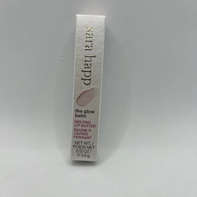 Sara Happ The Glow Bálsamo labial hidratante - Mantequilla labial derretida - 3,5 g 0,12 oz Foto 1 de 4