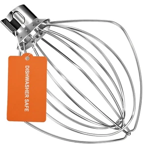 Dishwasher Safe Whisk Attachment for KitchenAid 4.5 5 Qt Tilt-Head Stand Mixe... - Bild 1 von 8