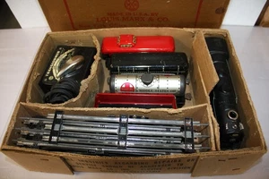 Modelo de tren eléctrico vintage Louis Marx Co Stream Line tipo vapor sin probar - Imagen 1 de 10