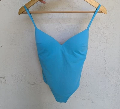 Traje de baño de lujo La Perla de una pieza rojo azul reversible talla US 32C Foto 1 de 4