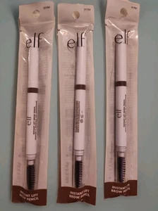 3 PACK e.l.f. Instant Lift Brow Pencil, Dual-Sided, Taupe ~ New Sealed - Picture 1 of 1