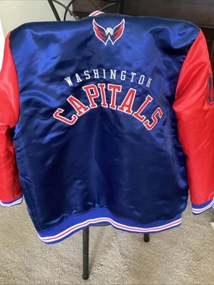 Chaqueta Mitchell & Ness NHL Washington Capitals Talla Niños Grande $125 Foto 1 de 4