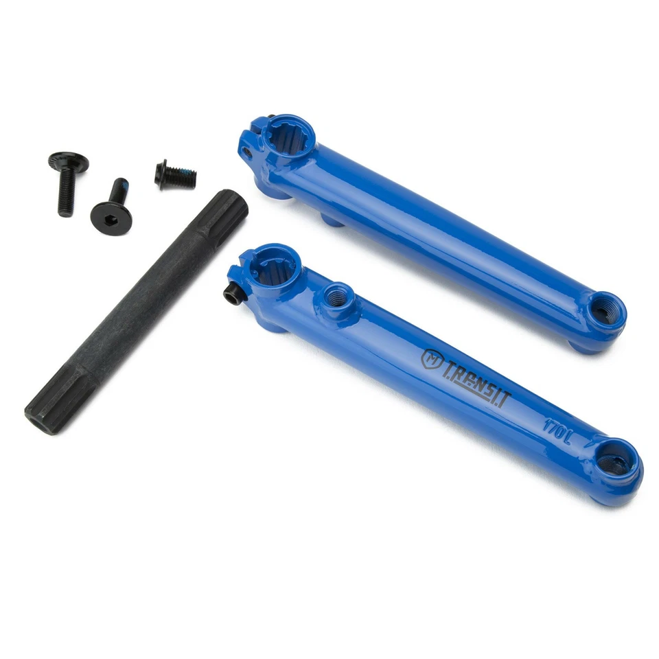 Bielas Mission BMX Transit V2 170 mm - azul Foto 1 de 1