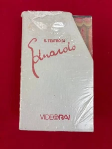 Cofanetto 2 VHS Videorai Video RAi Il teatro di Edoardo Cassetta registratore - Imagen 1 de 6