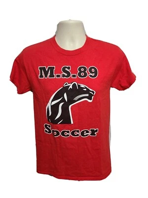 MS 89 Soccer Adult Small Red TShirt - Image 1 of 4