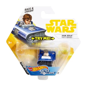 Hot Wheels Star Wars Battle Rollers Han Solo Han's Speeder FJD91 - Picture 1 of 1