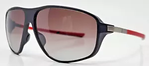 McLaren Sunglasses MLSGPS05 Color D2 Black Front & Red Temples 63-13-130 NIB - Picture 1 of 6